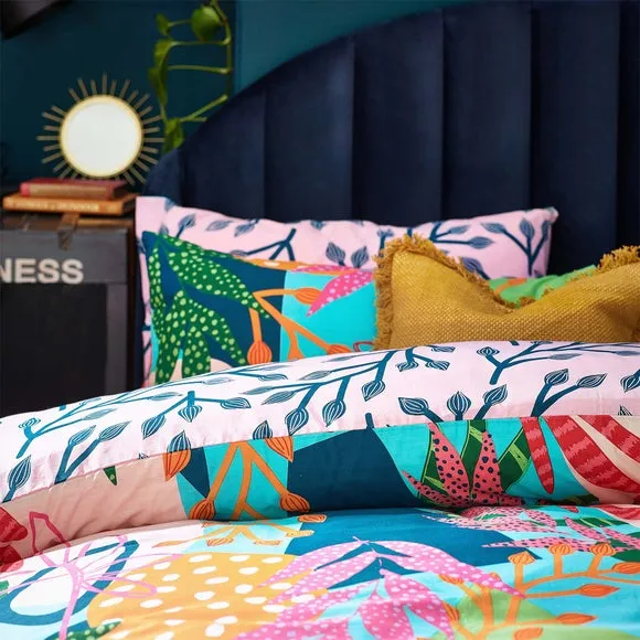 Furn. Coralina King Duvet Cover Set Cotton Multi, Multi 2