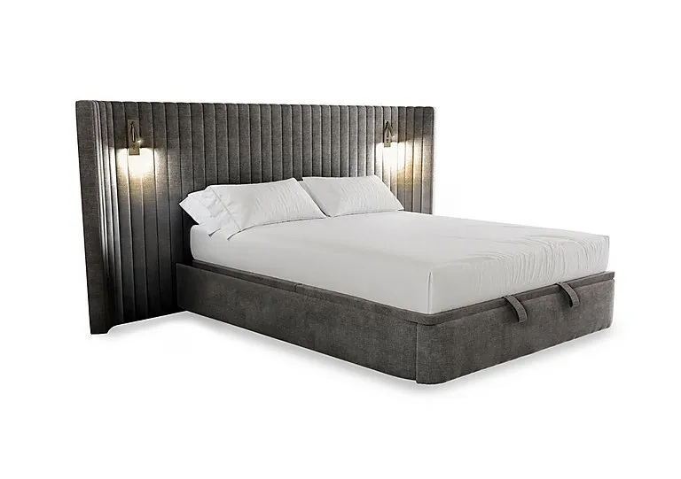 Hyatt End Lift Ottoman Bed Frame - King Size