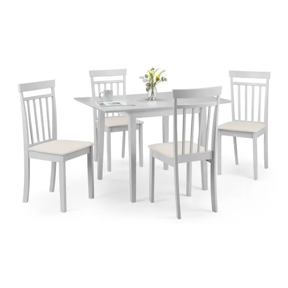 Rufford 4 Seater Dining Table with 4 Coast Chairs 2