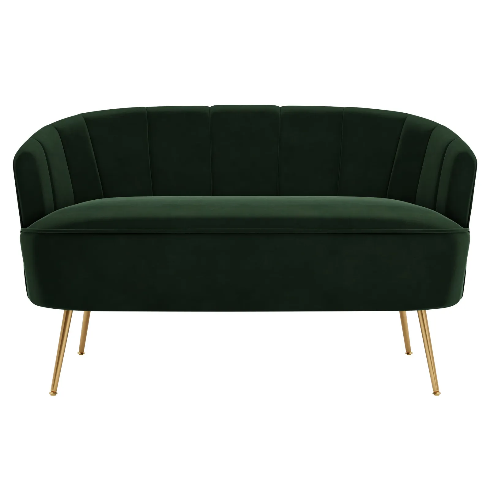 Matilda Velvet Two Seater Sofa Green