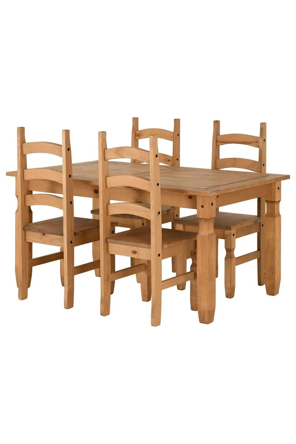 Seconique Corona 5' Dining Set in Natural 5