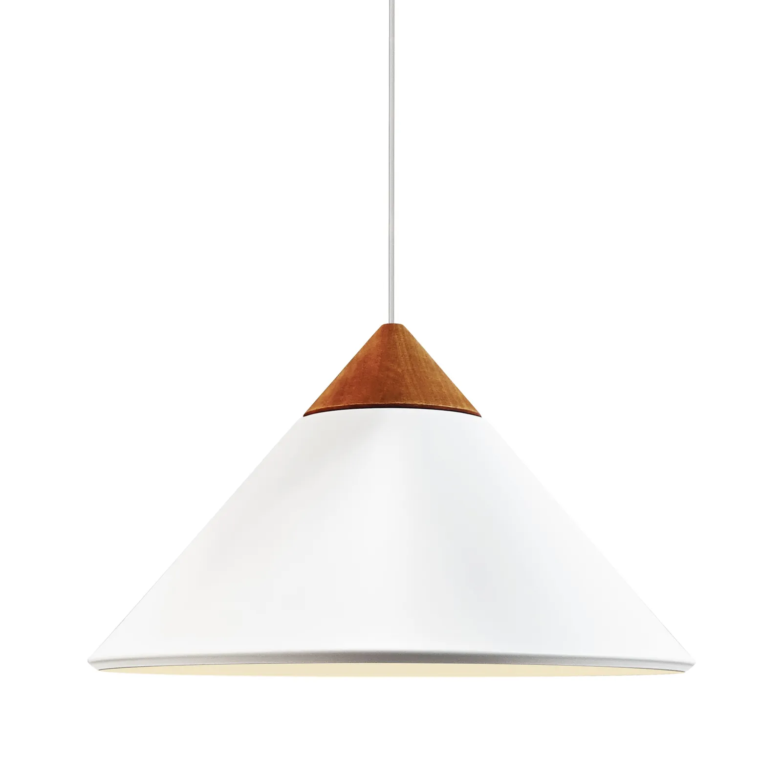 Nordlux Kinto Pendant Light White Metal Dining Room E27 Mains 42cm 3