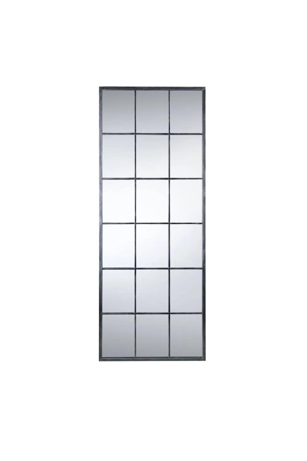 Julian Bowen Somma Window Lean-To Dressing Mirror in Silver 3