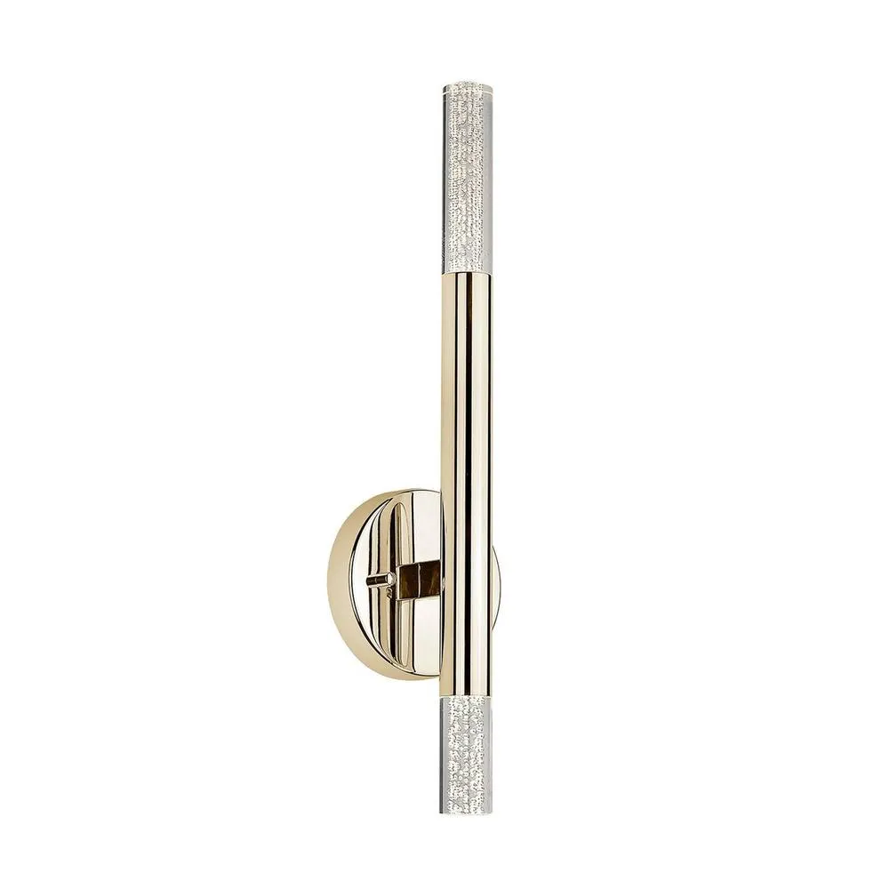 Netlighting One Up Down Integrated LED Wall Lamp French Gold 3000K 900Lm