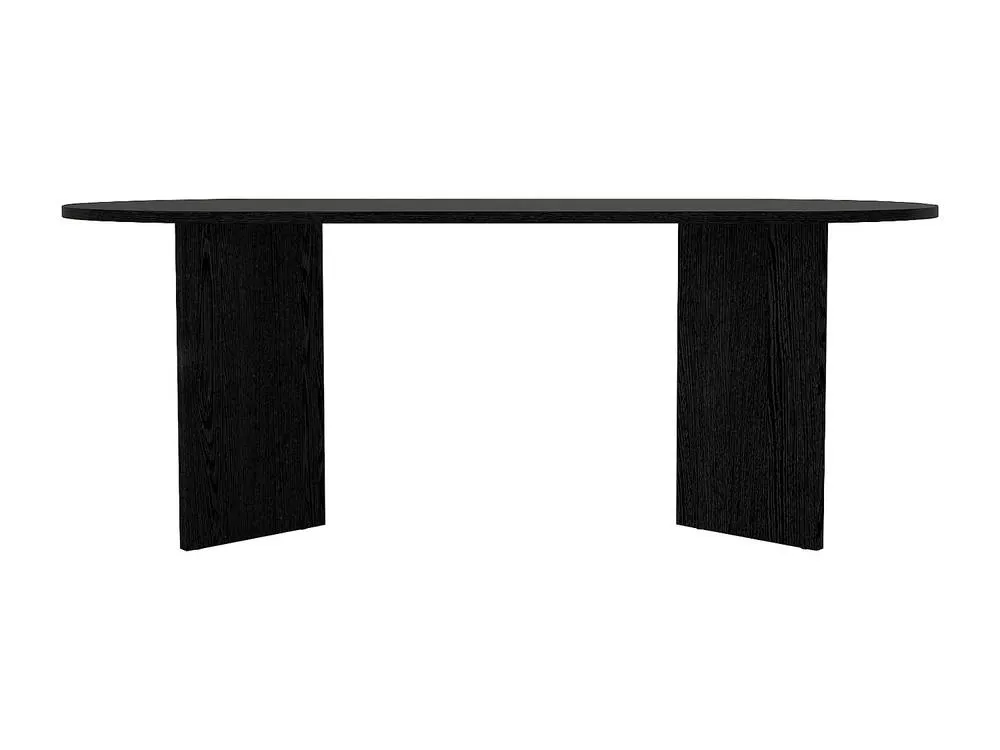 Vente-unique 8 - Seater Dining Table - Black - TOPANIA 2