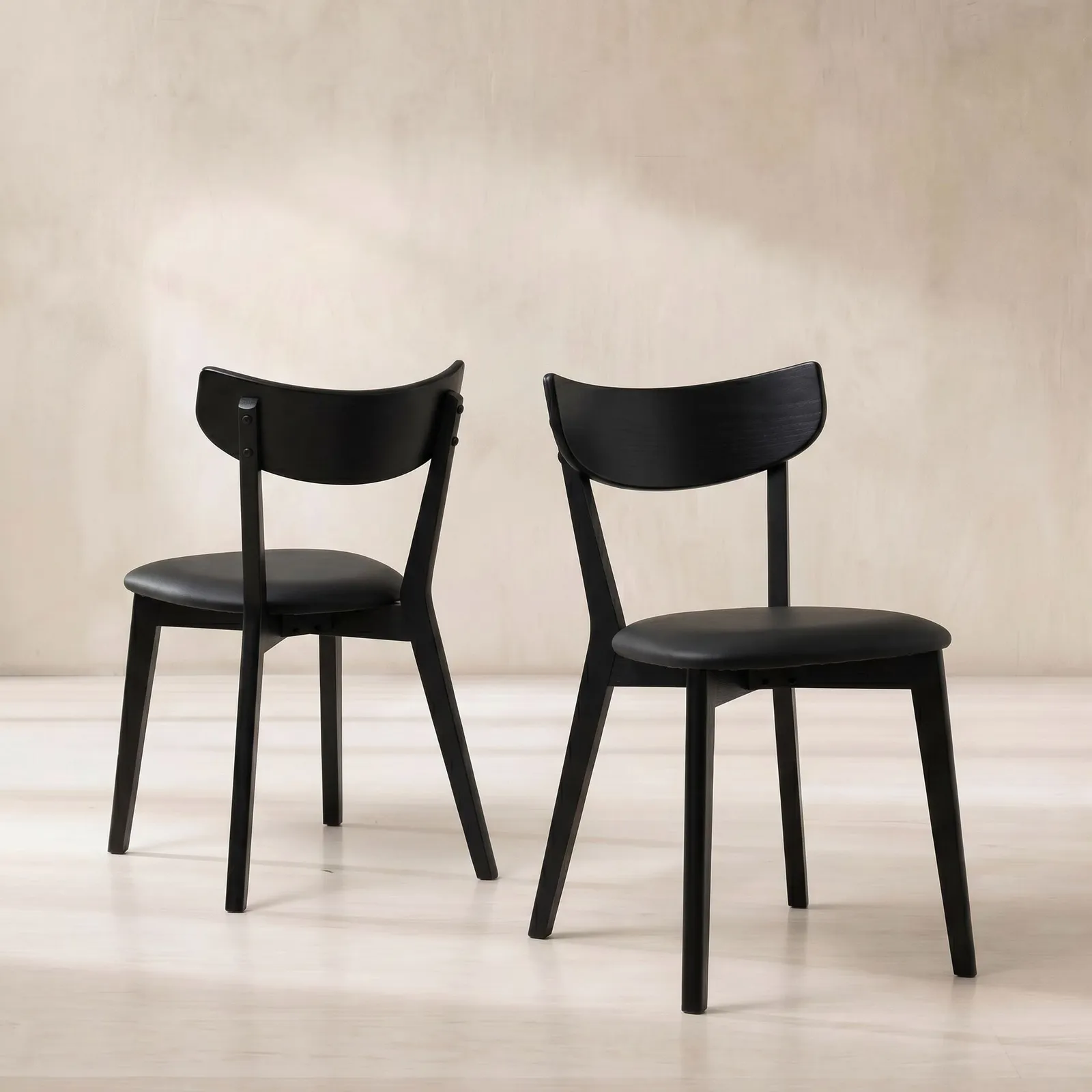 Jessa Pero Dining Chair, Black | Barker & Stonehouse