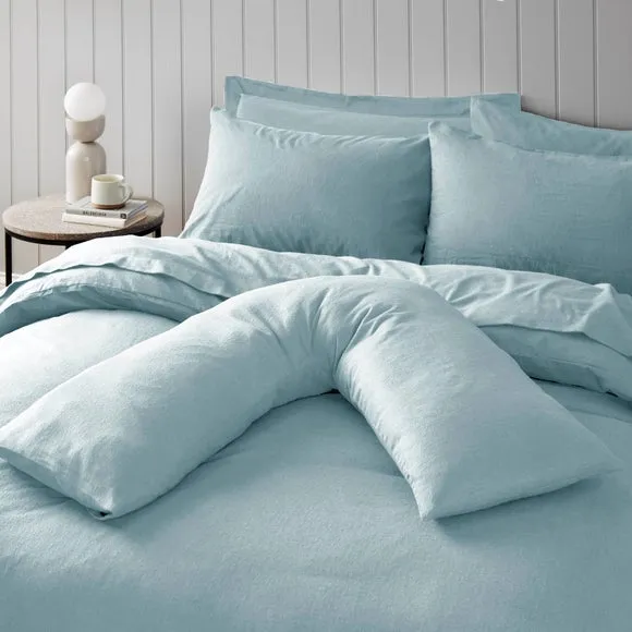 Soft & Cosy Luxury 100% Brushed Cotton V-Shape Pillowcase 2