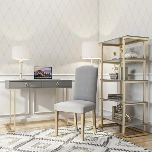 Cosmo Living Camila 5 Shelf Bookcase 3