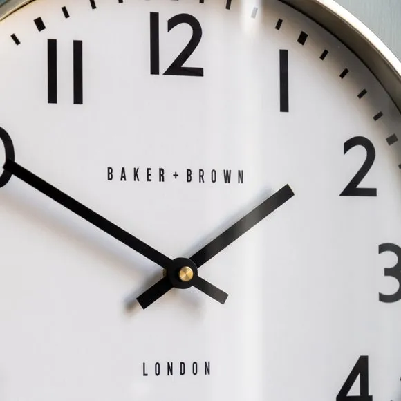 Cedar & Sage Norton Round Wall Clock 3