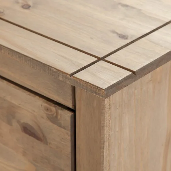 Panama 6 Drawer Chest, Pine 4