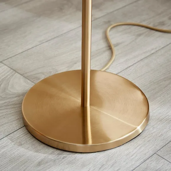 Kira 4 Light Tortoiseshell Floor Lamp 4