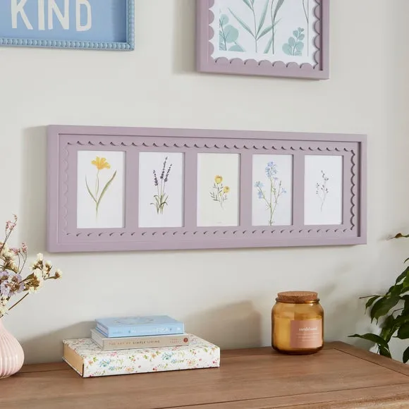 Remi Scalloped Multi Photo Frame 1