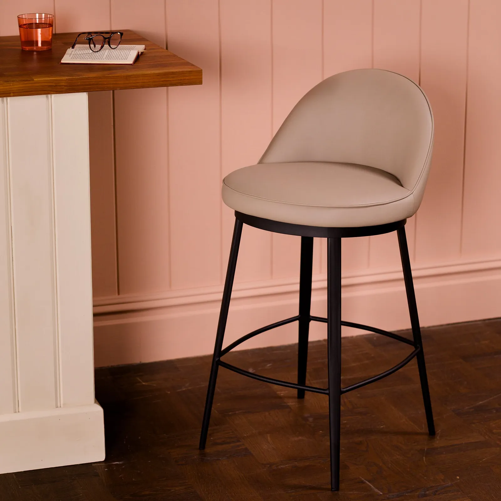 Quebec Counter Stool, Neutral | Barker & Stonehouse 3