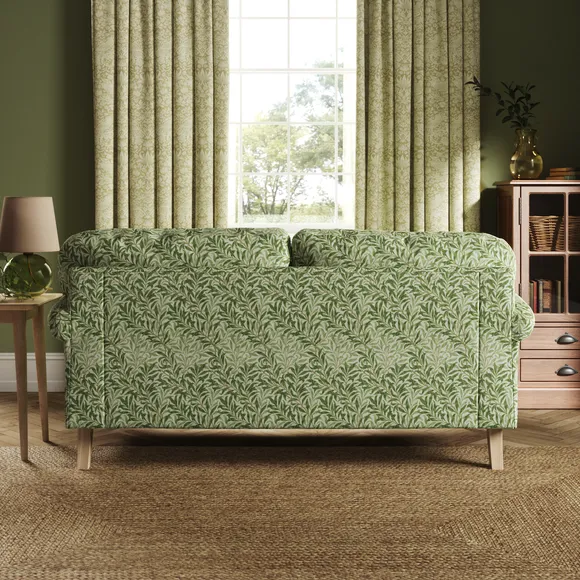 Jolene William Morris Willow Bough Print Velvet 3 Seater Sofa 2