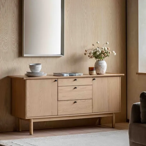 Kalia Large Sideboard, Oak Effect 1