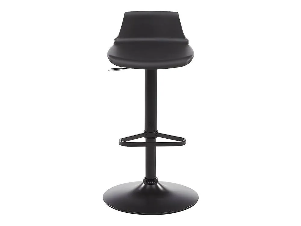 Vente-unique Set Of 2 Polypropylene Bar Stools - Black - CALAS 6