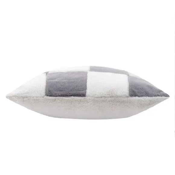 Heya Home Cozee Check Square Cushion 4