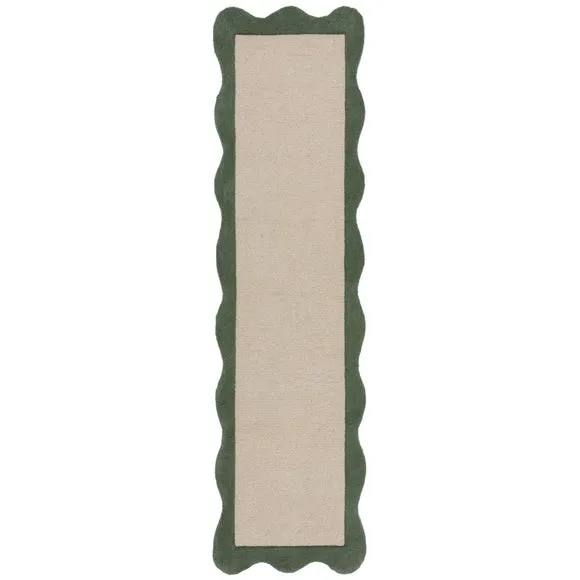 Bonnie Scallop Border Wool Runner 5
