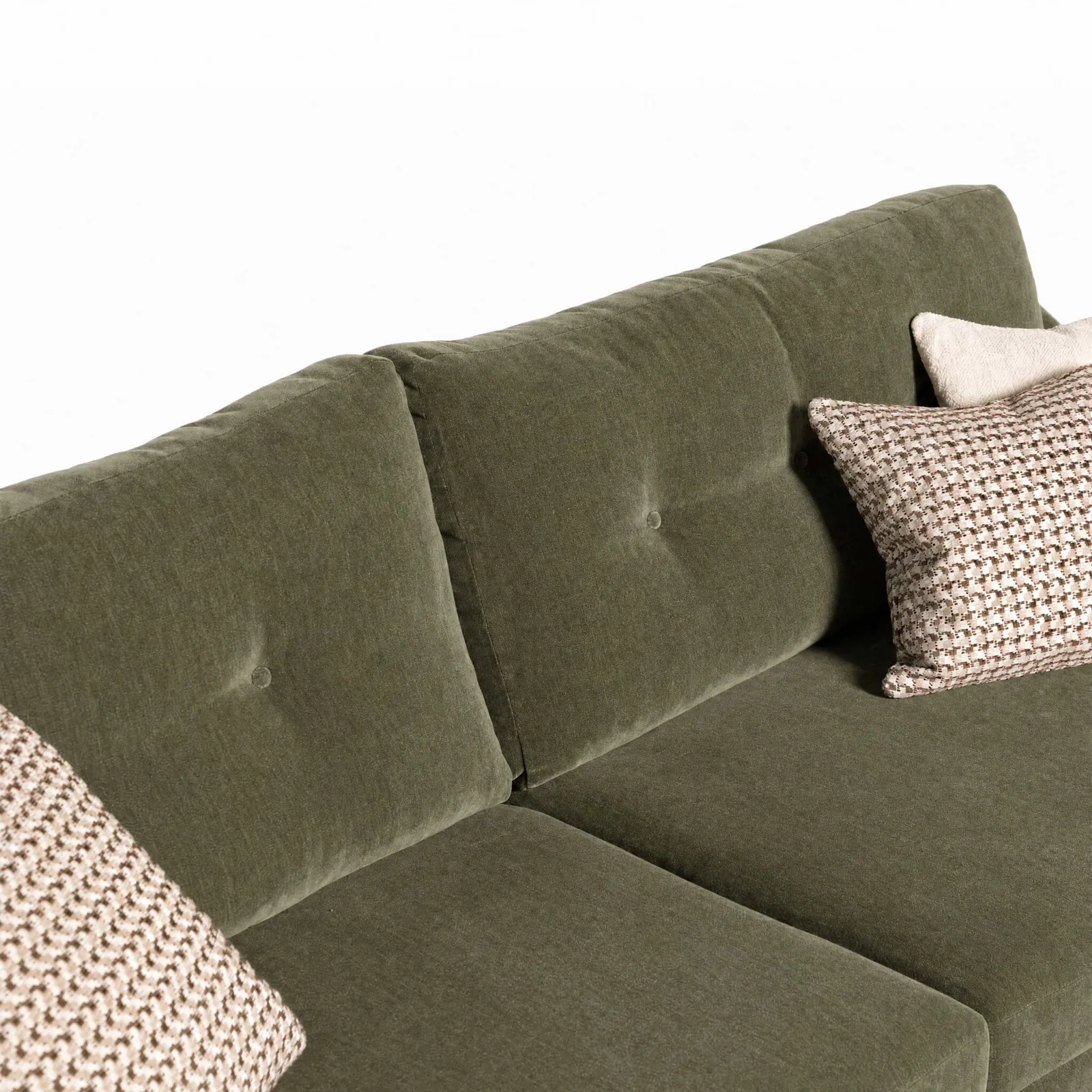 Myers Extra Large Sofa, Green Fabric | Barker & Stonehouse 4
