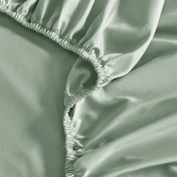 Dorma Luxe Egyptian Cotton Sateen Fitted Sheet 3