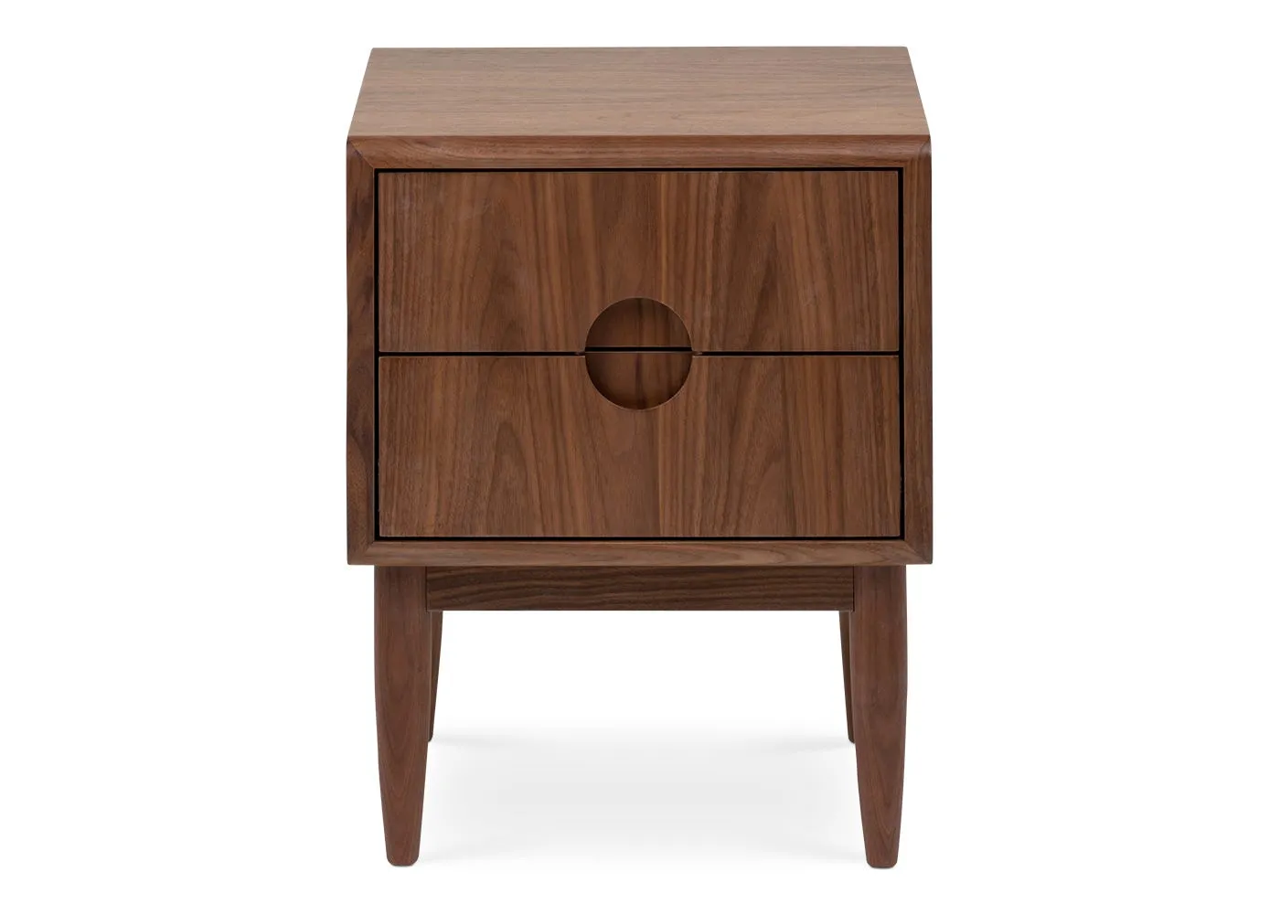 Heal's Amira Bedside Chest in Walnut 1