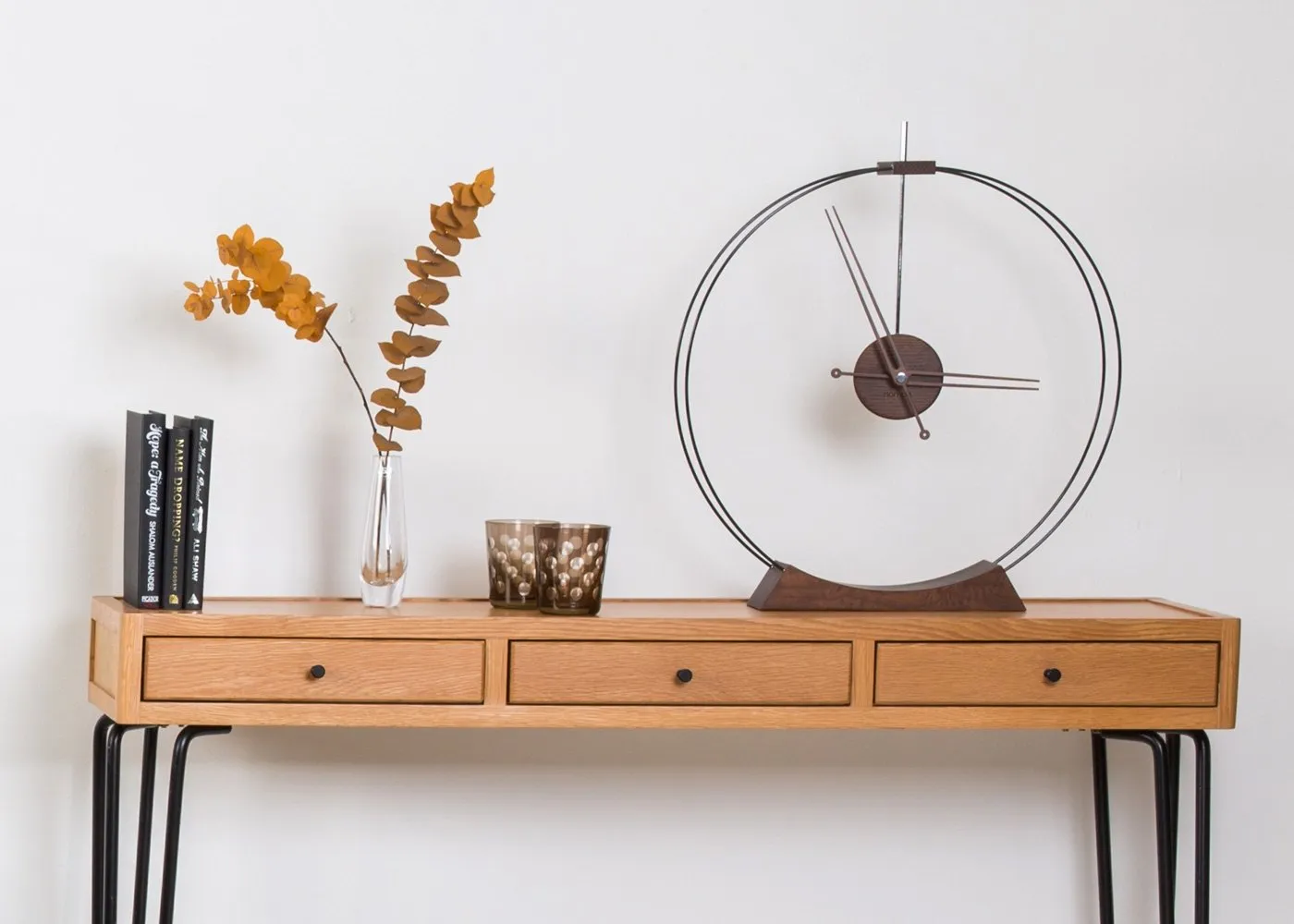 Nomon Double Rings Desk Clock