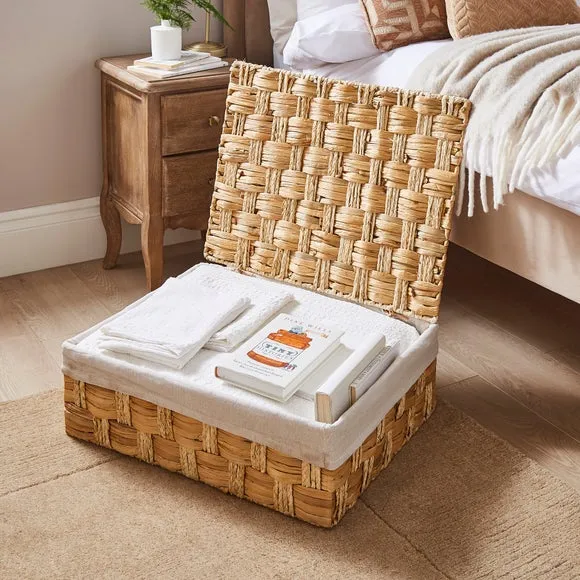Waterhyacinth Braided Underbed Storage Trunk 2