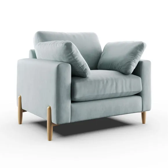 Apollo Vintage Velvet Snuggle Sofa 6