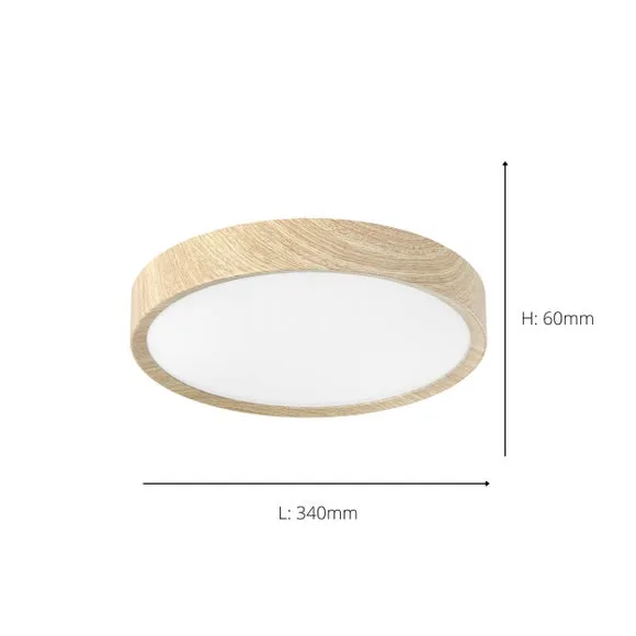 EGLO Musurita LED Flush Ceiling Light 3