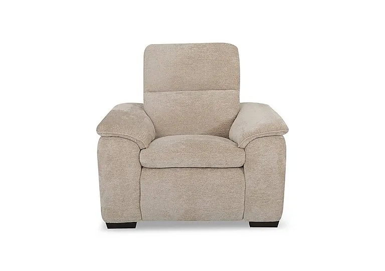 Relax Fabric Power Recliner Armchair with Power Headrest - Sofas and Armchairs - In Time for Christmas