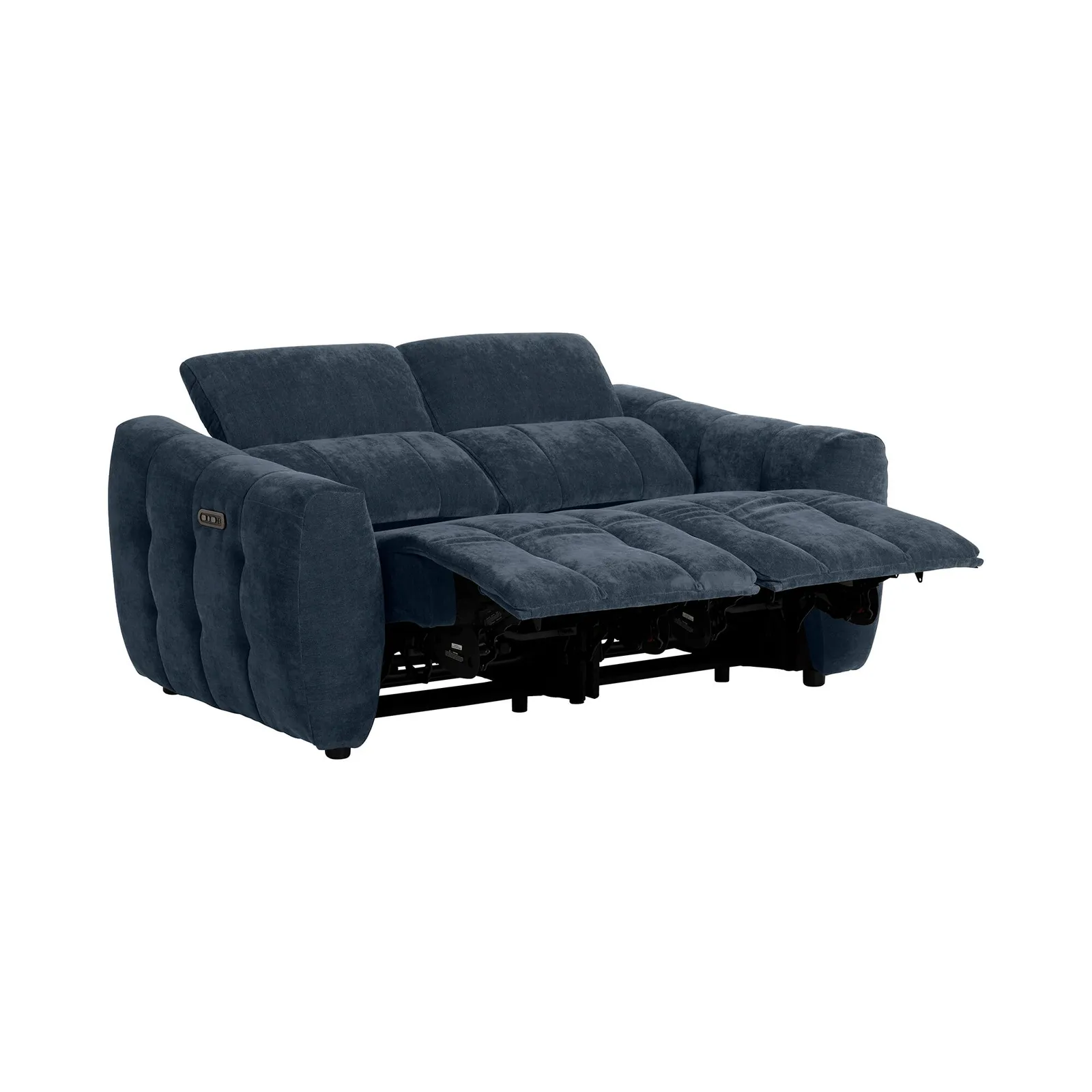 Montgomery 2 Power Seater & Headrest, Navy Fabric | Barker & Stonehouse 5