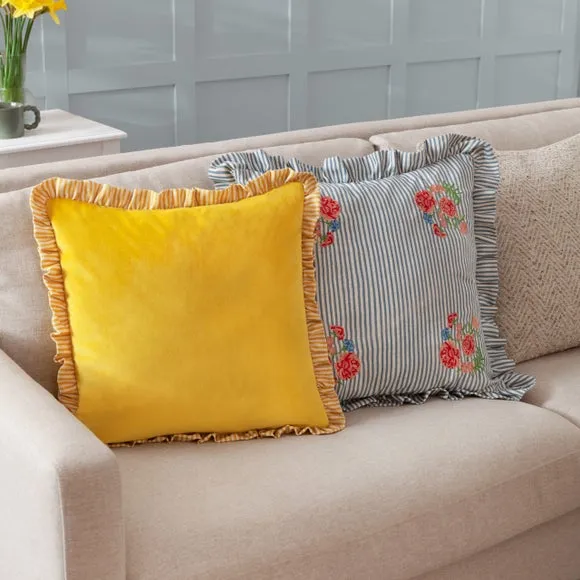 Wylder Martha Ruffle Square Cushion 6