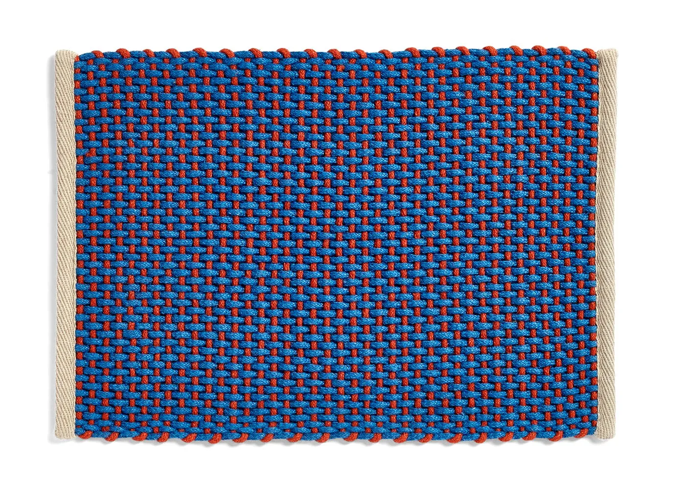 HAY Door Mat Blue 70 x 50cm 1