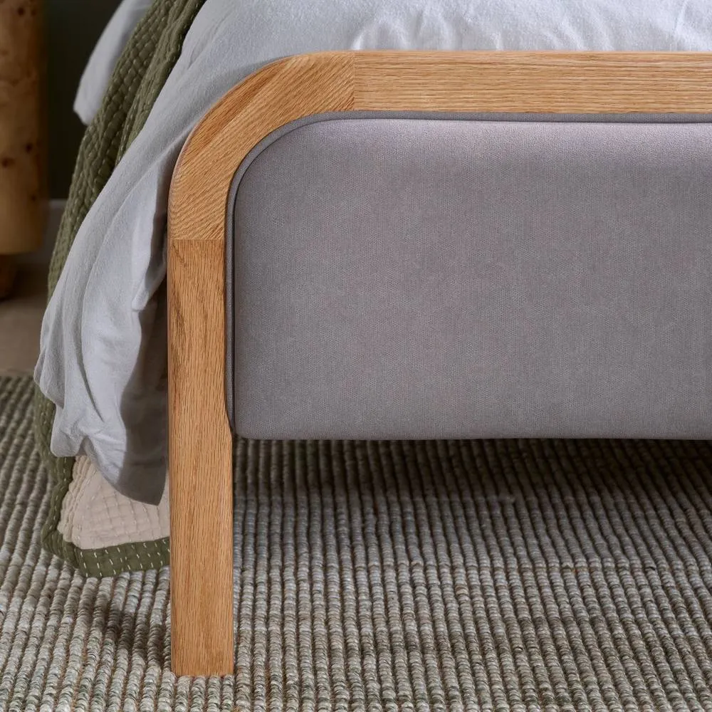 Birlea Liana King Bed Oak in Grey 4