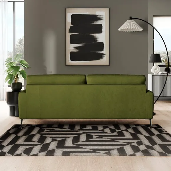 Lawson Matte Plush Velvet 4 Seater Sofa 3