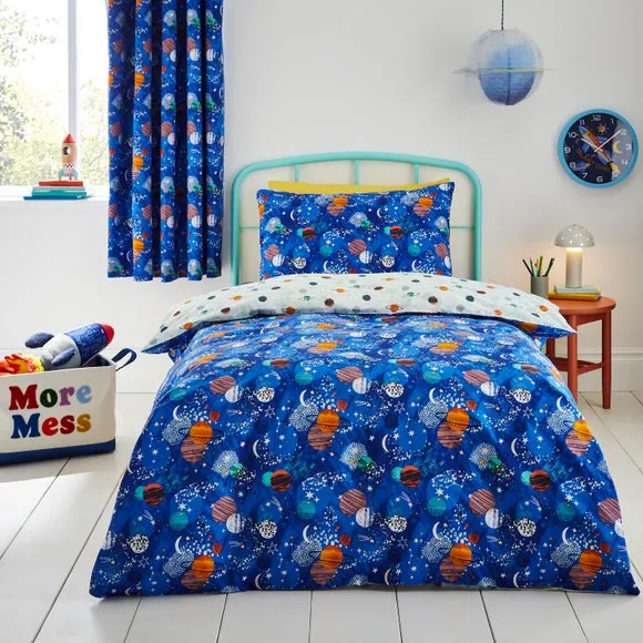 Cosmic Space Duvet Cover and Pillowcase Set 2