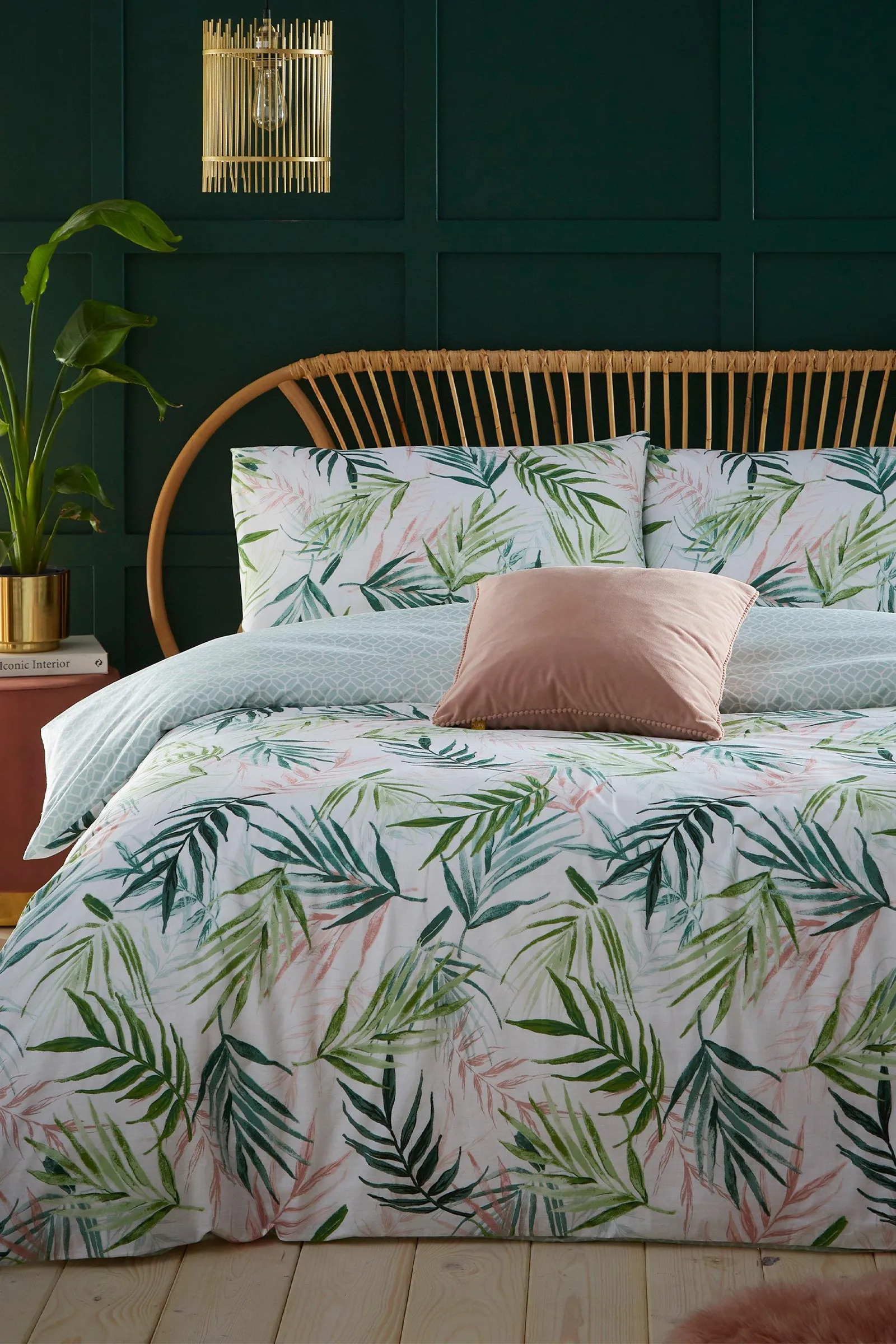 Bali Palm Double Duvet Set