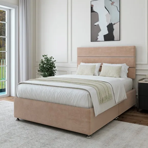 Plush Chenille Universal Divan Base