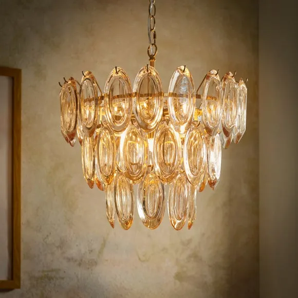 Dusk 6 Light Adjustable Chandelier 2