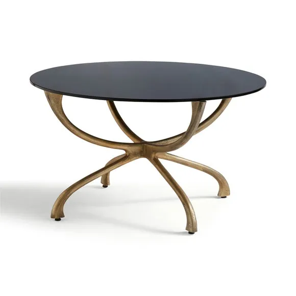 Nora Round Metal Coffee Table 4