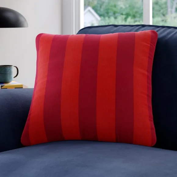 Elements Velvet Stripe Made to Order Cushion Cover 1