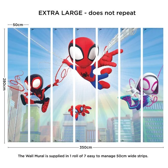 Marvel Spidey Kids Wall Mural 2