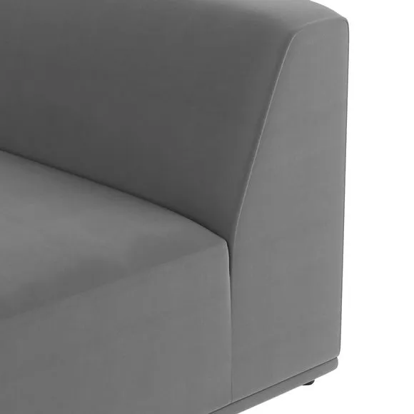 Modular Cruz Velvet Corner Seat 6