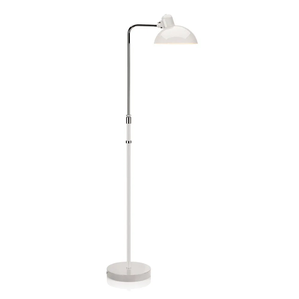 Fritz Hansen Kaiser Idell Luxus Floor Lamp White & Chrome 2