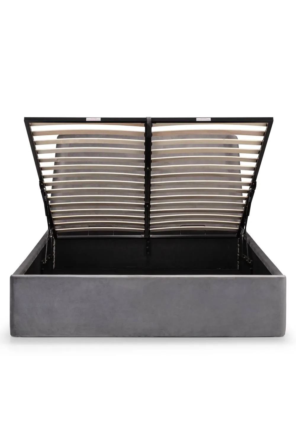 Julian Bowen Frida Upholstered Ottoman Storage Bed in Grey 5