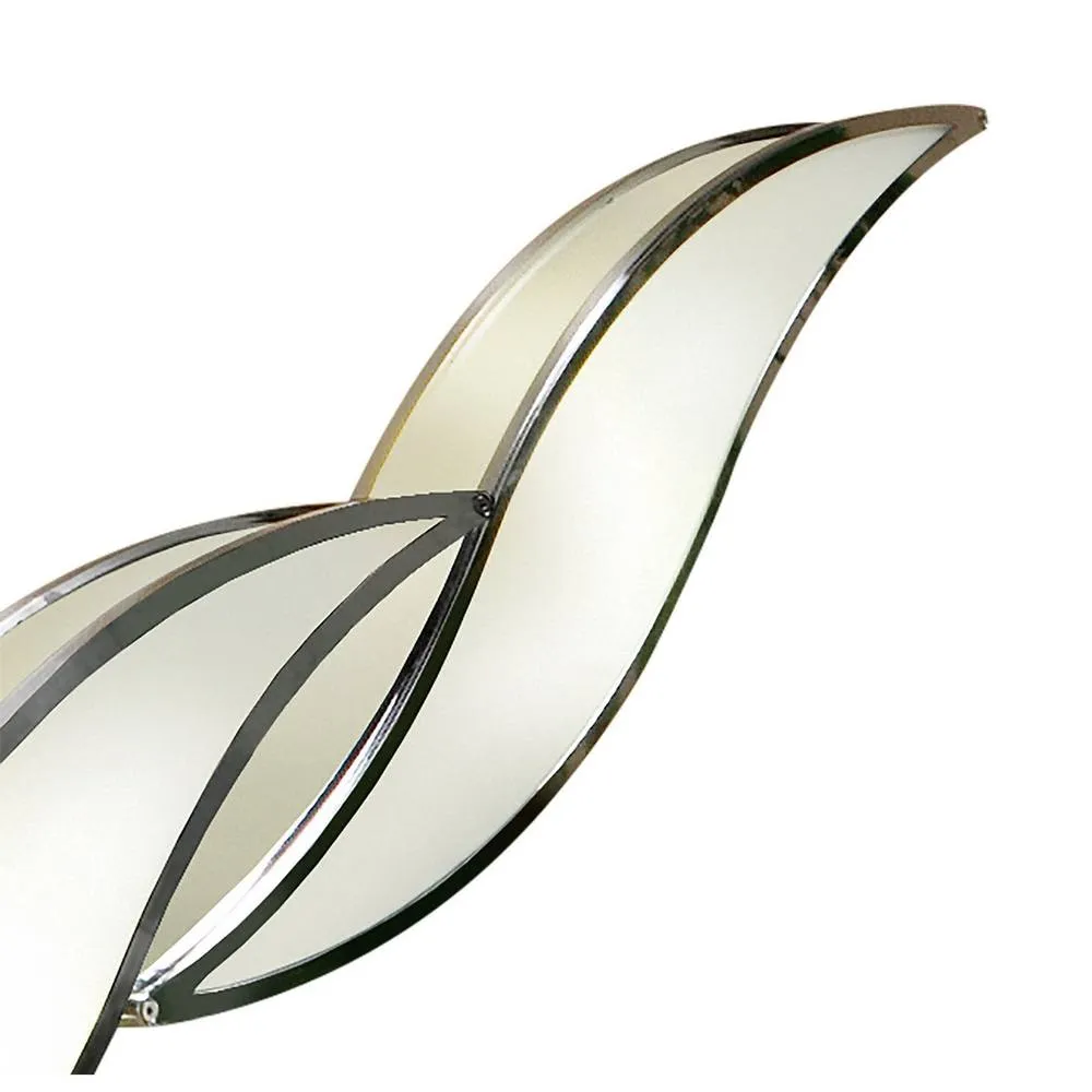 Netlighting Sintesys Wall Lamp GU10 2 Light Large Polished Chrome in Grey 3