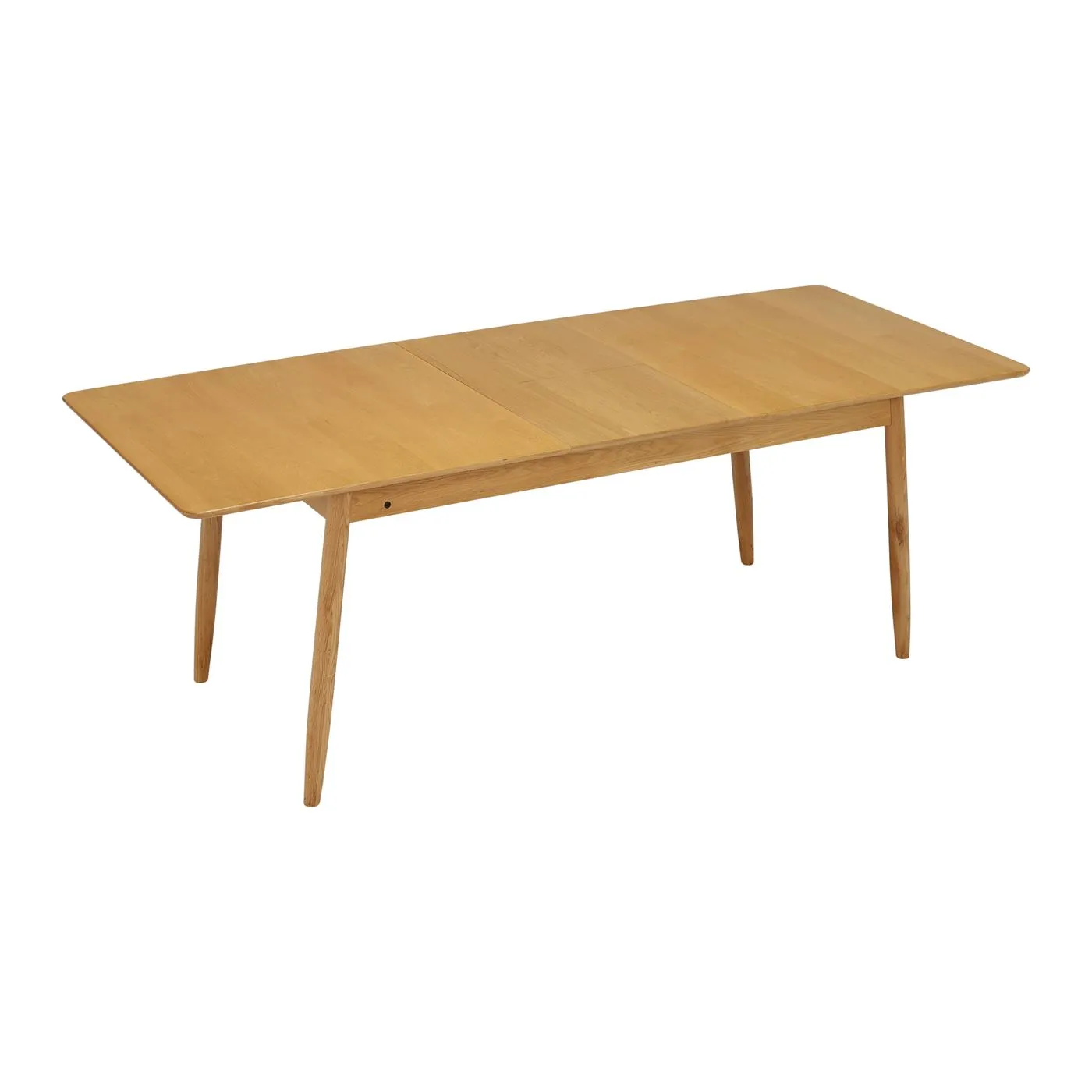 Ercol Teramo Medium Extending Dining Table, Neutral Oak | Barker & Stonehouse 5