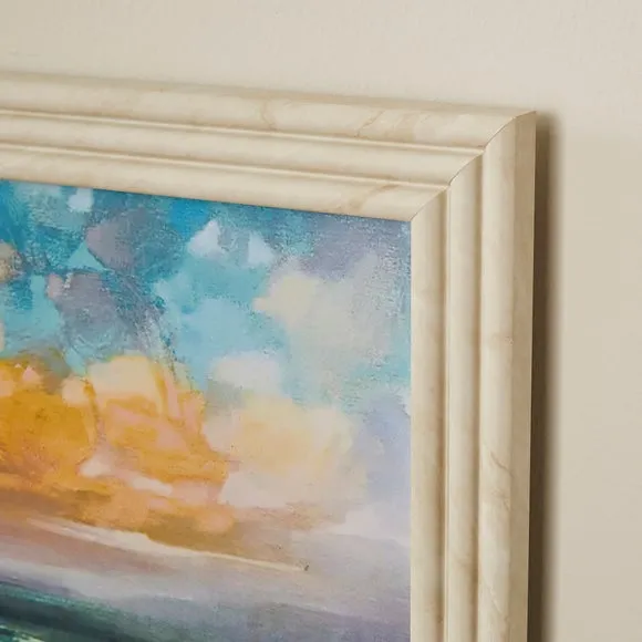 Marble Effect Ribbed Photo Frame 2