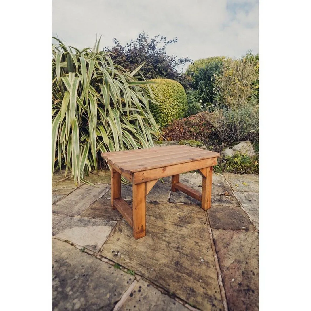 Churnet Valley Garden Furniture Ltd Valley Garden Coffee Table - Timber - Partially Assembled in Brown 2