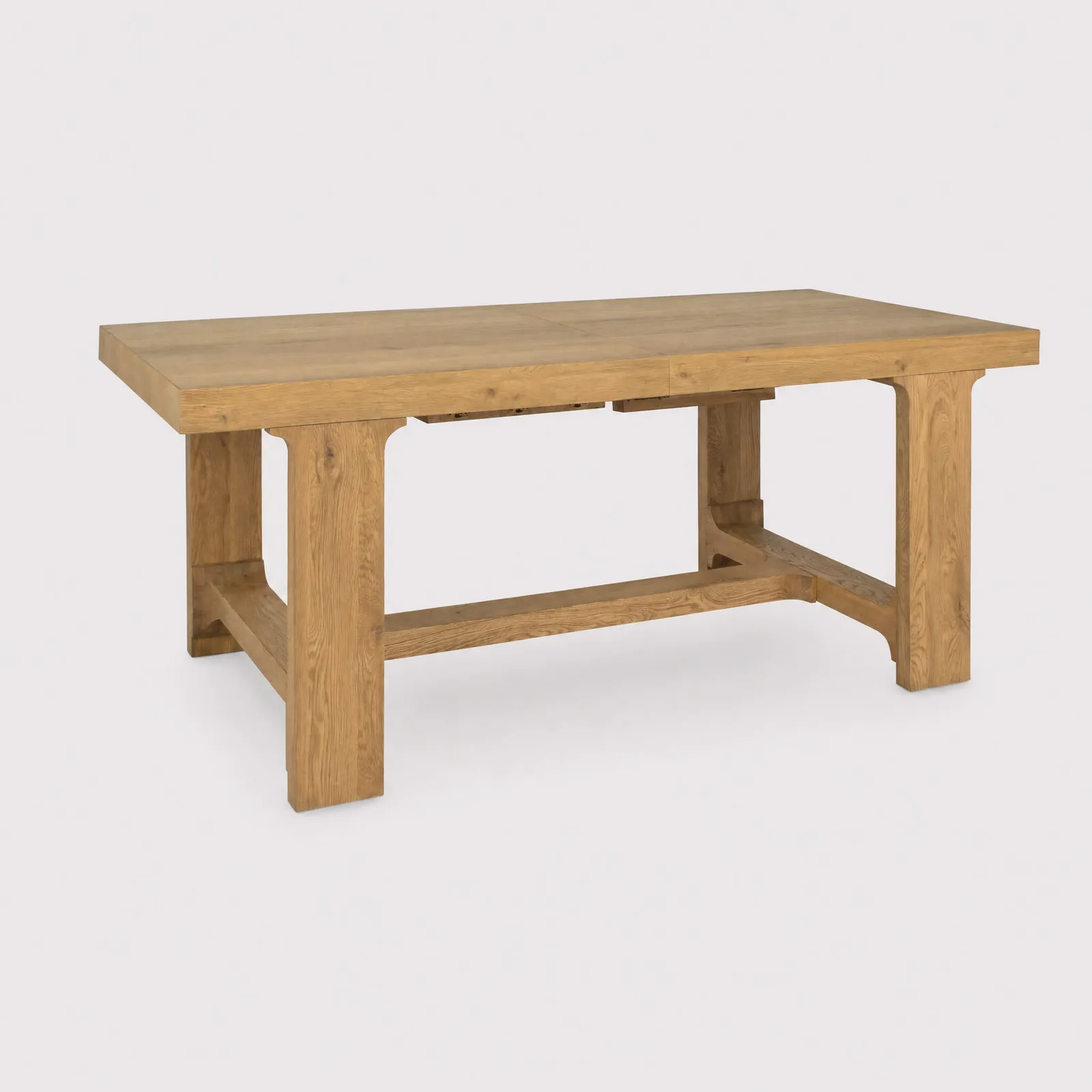 Wade 184Cm-260Cm Extending Dining Table, Neutral Wood | Barker & Stonehouse